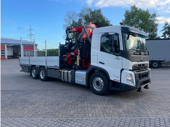 Used Volvo FMX 500 8X4 Kipper mit HIAB 192, Truck Tipper for sale