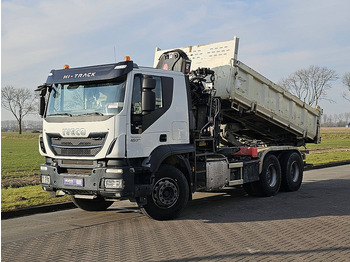 Tipper, Crane truck Iveco AT260T45 TRAKKER HIAB XS144: picture 2