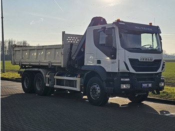 Tipper, Crane truck Iveco AT260T45 TRAKKER HIAB XS144: picture 5