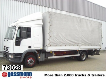 Curtain side truck IVECO EuroCargo 120E