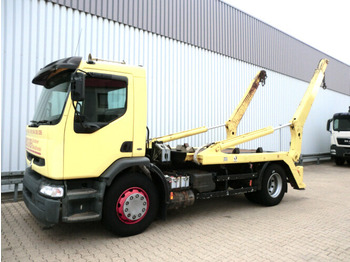 Skip loader truck RENAULT Premium 250