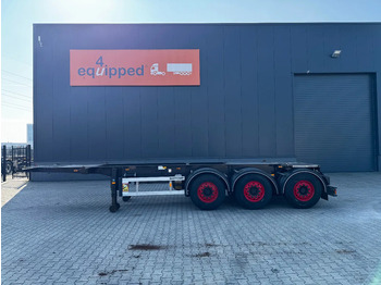 Container transporter/ Swap body semi-trailer Burg 20FT/3-axles, SAF INTRADISC, ADR (EXII, EXII, FL, AT), 2x LIFTAXLE, NL-Chassis, APK/ADR:06/2025: picture 4