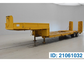 Low loader semi-trailer