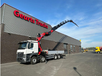 New Crane truck Mercedes-Benz Arocs 3251 8X2 + HMF 7020-K7 FJ 1400-K6 KRAAN/KR: picture 2