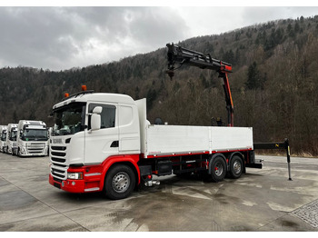 Dropside/ Flatbed truck SCANIA G 450