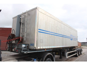 Tipper semi-trailer Danson Link 3 akslet med ALU tipkasse / Kørsel med fisk.: picture 4