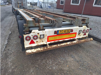 Roll-off/ Skip trailer Kel-Berg 3 akslet overføringsanhænger 6,5-7 m: picture 3