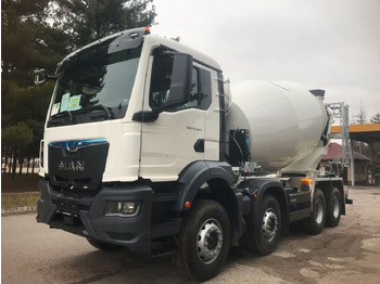 New Concrete mixer truck MAN TGS 41.480  GSR RETARDER  FML 12 M3: picture 2