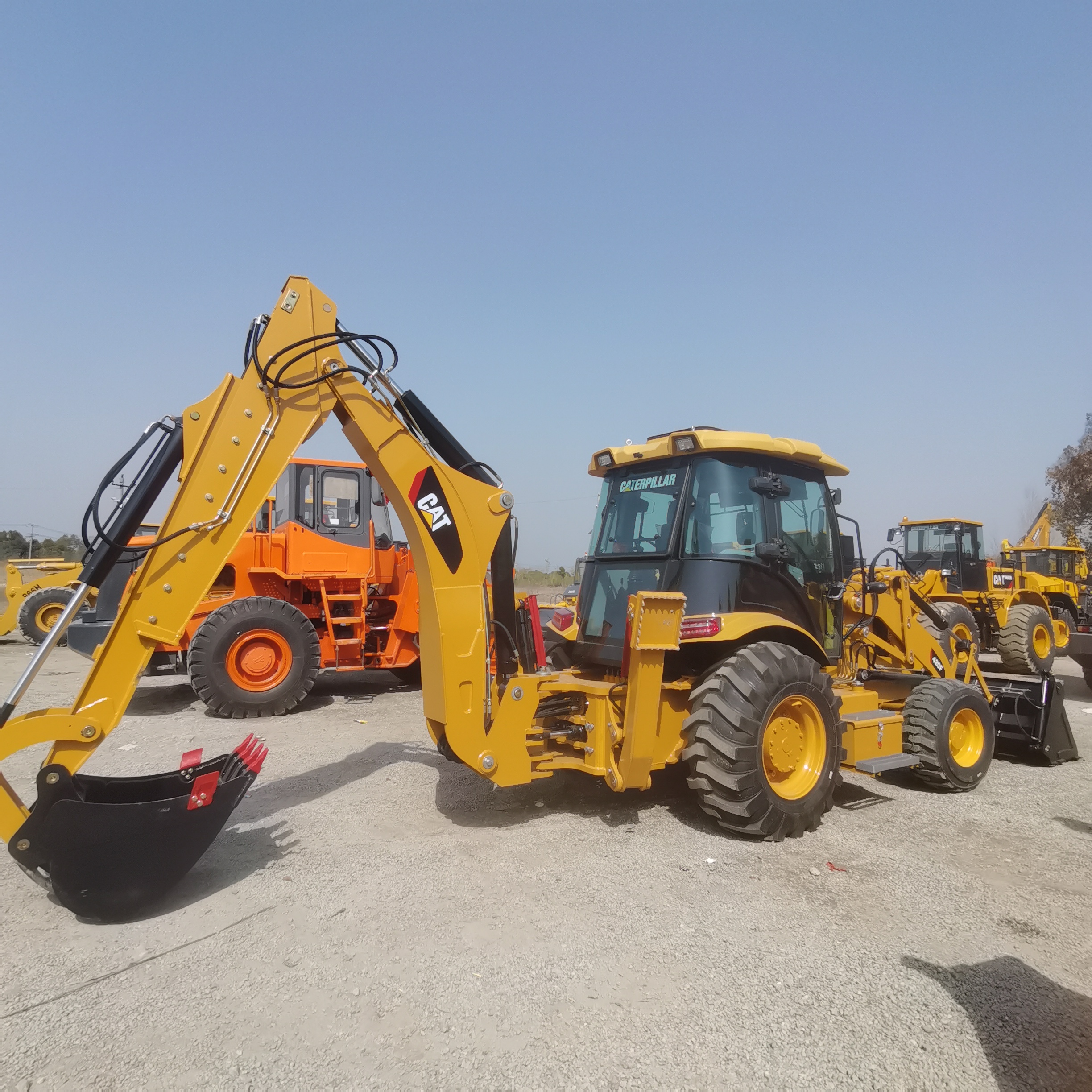 Backhoe loader CATERPILLAR 420F