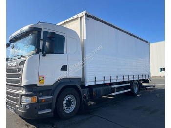 Curtain side truck SCANIA R 450