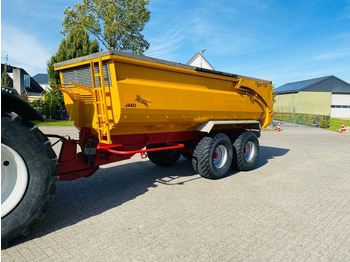 Farm tipping trailer/ Dumper Jako Tiger 125 landbouwkipper: picture 3