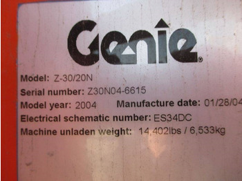 Genie Z 30/20 N  leasing Genie Z 30/20 N: picture 5