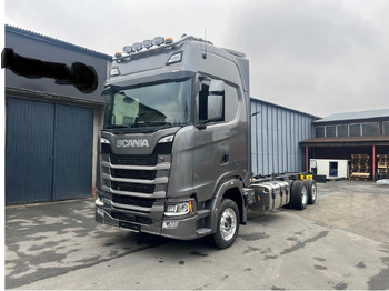 Container transporter/ Swap body truck SCANIA S 540