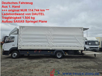 Curtain side truck MERCEDES-BENZ Atego 1223