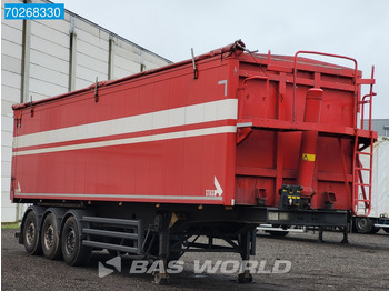 Tipper semi-trailer Stas S300CX 3 axles NL-Trailer 62m3 ALU TÜV 03/25: picture 4