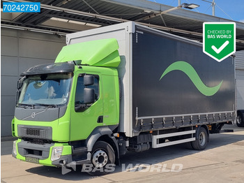 Curtain side truck VOLVO FL 210