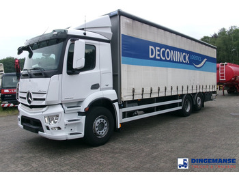 Curtain side truck MERCEDES-BENZ Antos 2533