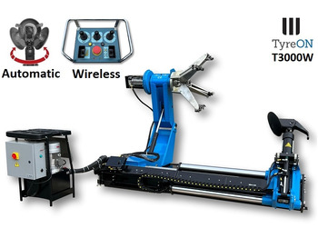 Garage equipment T3000W truck tyrechanger 60 Inch - battery powered remote control - 3 mounting speeds with 5.6 kW - fully automatic - fully hydraulic: picture 5 Garage equipment T3000W truck tyrechanger 60 Inch - battery powered remote control - 3 mounting speeds with 5.6 kW - fully automatic - fully hydraulic: picture 5