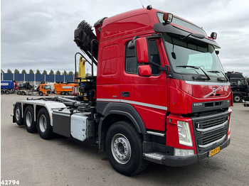 Hook lift truck, Crane truck Volvo FM 500 Euro 6 HMF 26 Tonmeter laadkraan + Palfinger 20 Ton haakarmsysteem (Bouwjaar 2021): picture 3