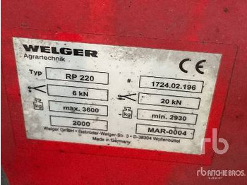 Round baler WELGER RP 220: picture 5