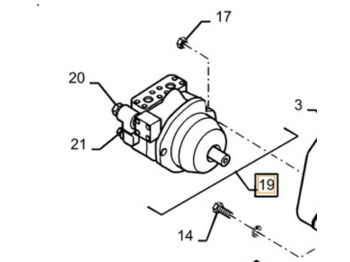 Hydraulic motor CASE