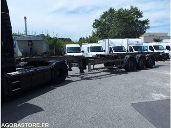 Trailer PORTE CONTAINERS 3 ESSIEUX - SAMRO - 2013 - 137358 km: picture 3