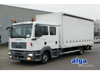 Curtain side truck MAN TGL 12.240