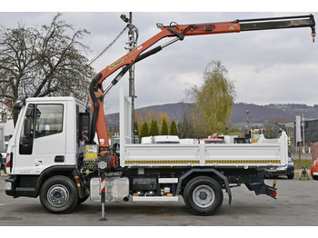 Crane truck, Tipper Iveco EUROCARGO 100E19 +PK 7001 H + FUNK * TOPZUSTAND: picture 5