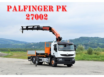 Crane truck RENAULT Premium 430