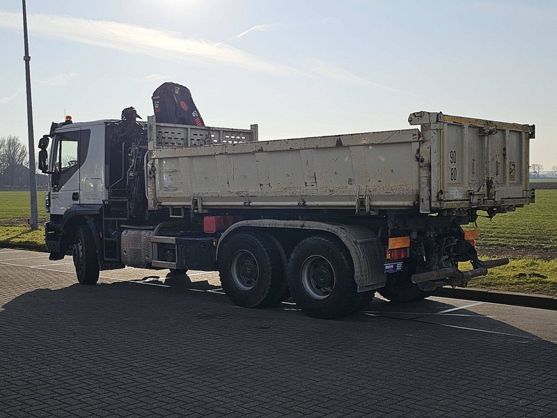 Tipper, Crane truck Iveco AT260T45 TRAKKER HIAB XS144: picture 6