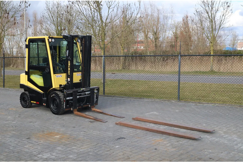 Diesel forklift Hyster H2.5 A | BOOM SUSPENSION | SIDESHIFT | FORK EXTENTIONS | FORK POSITIONERS: picture 6