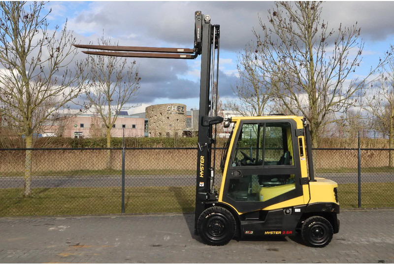 Diesel forklift Hyster H2.5 A | BOOM SUSPENSION | SIDESHIFT | FORK EXTENTIONS | FORK POSITIONERS: picture 8