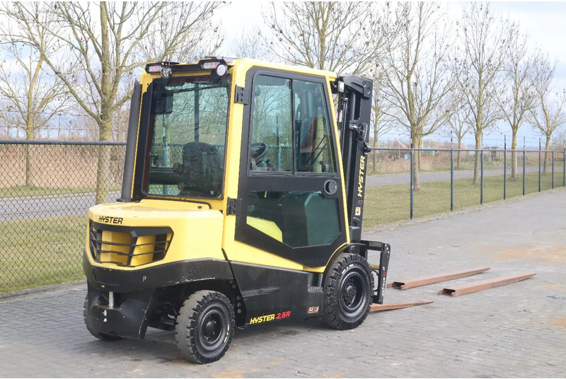 Diesel forklift Hyster H2.5 A | BOOM SUSPENSION | SIDESHIFT | FORK EXTENTIONS | FORK POSITIONERS: picture 7