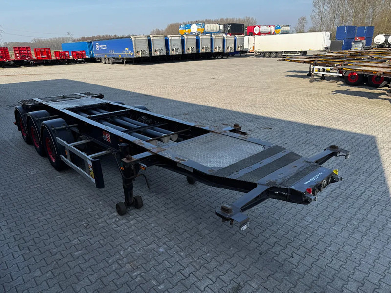 Container transporter/ Swap body semi-trailer Burg 20FT/3-axles, SAF INTRADISC, ADR (EXII, EXII, FL, AT), 2x LIFTAXLE, NL-Chassis, APK/ADR:06/2025: picture 7