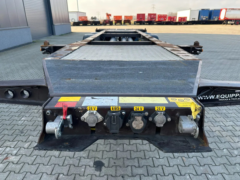 Container transporter/ Swap body semi-trailer Burg 20FT ADR (EX/II, EX/III, FL, AT), Leeggewicht: 3.690kg, SAF INTRADISC, 2x liftaxle, ALCOA, NL-Chassis, APK/ADR: 08-2025: picture 7