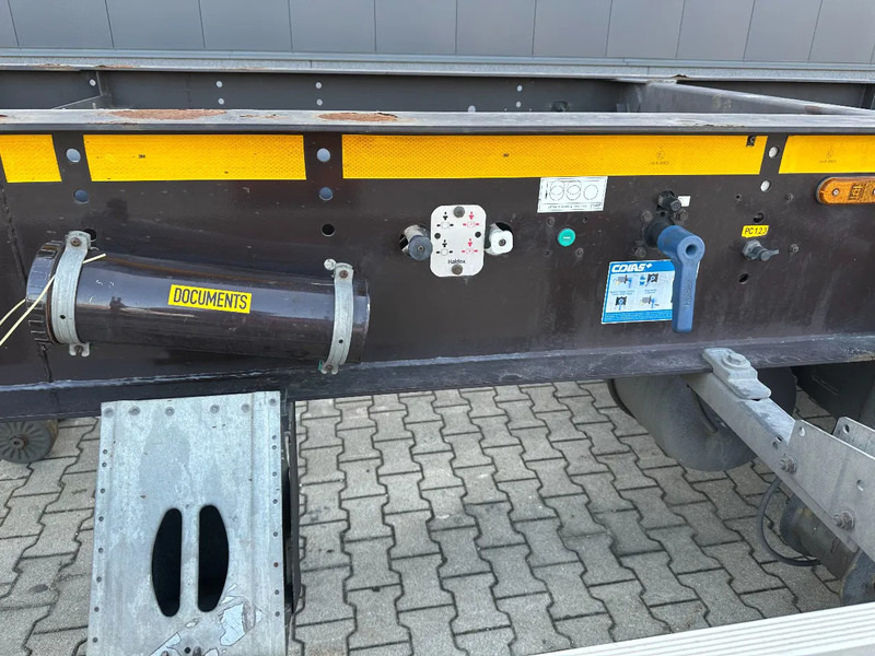 Container transporter/ Swap body semi-trailer Burg 20FT ADR (EX/II, EX/III, FL, AT), Leeggewicht: 3.690kg, SAF INTRADISC, 2x liftaxle, ALCOA, NL-Chassis, APK/ADR: 08-2025: picture 11