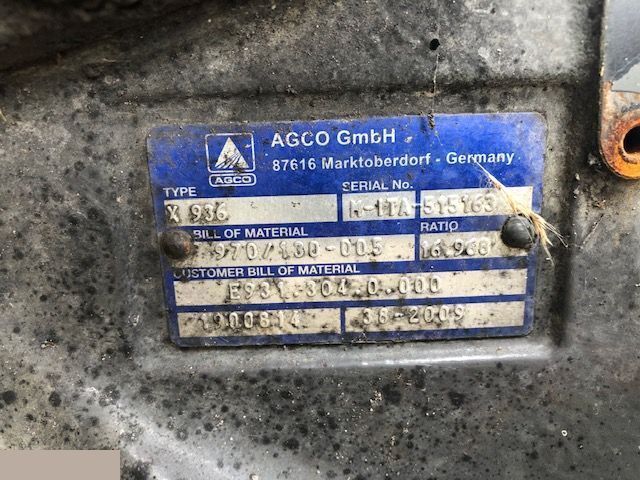 Drive shaft for Agricultural machinery Fendt 930 - Półoś Mostu Przedniego - Cardan: picture 1