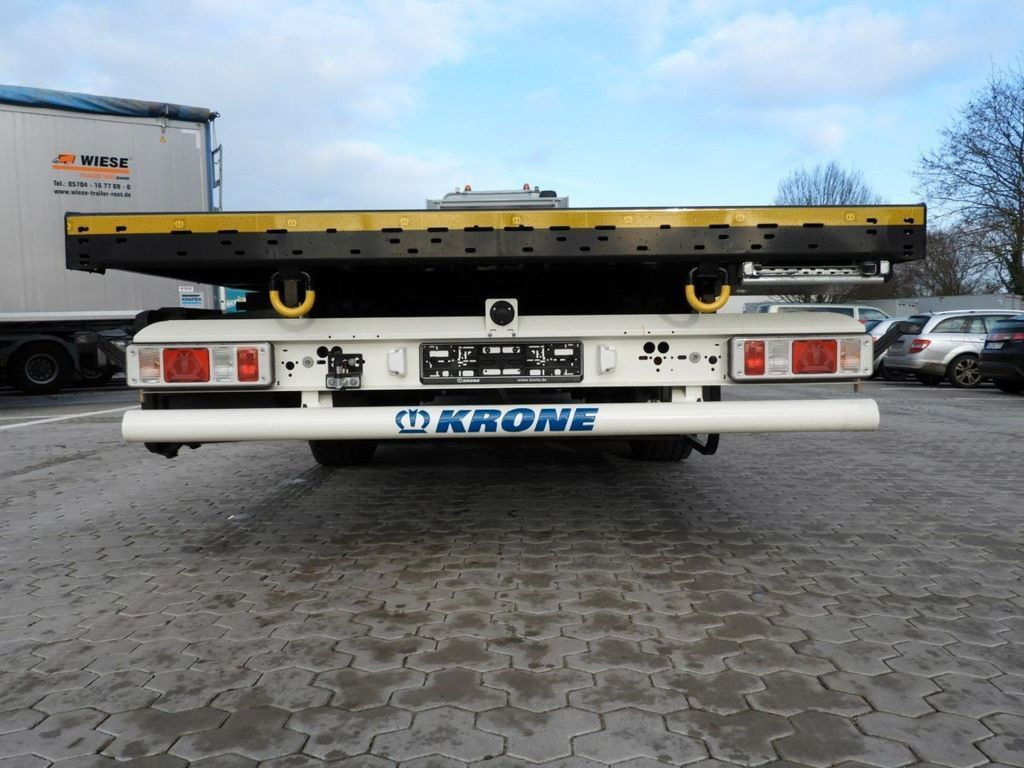 New Dropside/ Flatbed semi-trailer Krone SDP 27 Plattform Auflieger: picture 6