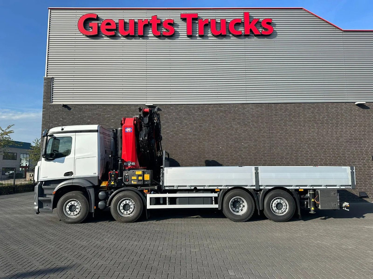 New Crane truck Mercedes-Benz Arocs 3251 8X2 + HMF 7020-K7 FJ 1400-K6 KRAAN/KR: picture 6