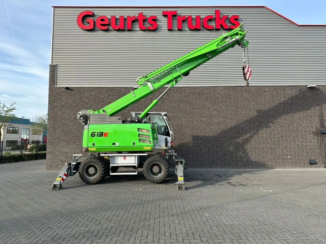 New Waste/ Industry handler Sennebogen 613E TELESCOPIC CRANE + JIB KRAAN/KRAN/CRANE/GRU: picture 10