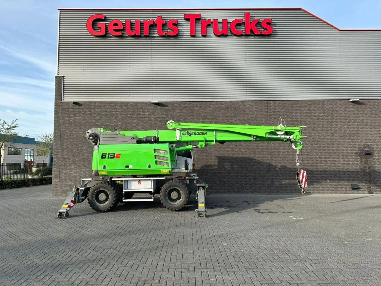 New Waste/ Industry handler Sennebogen 613E TELESCOPIC CRANE + JIB KRAAN/KRAN/CRANE/GRU: picture 13