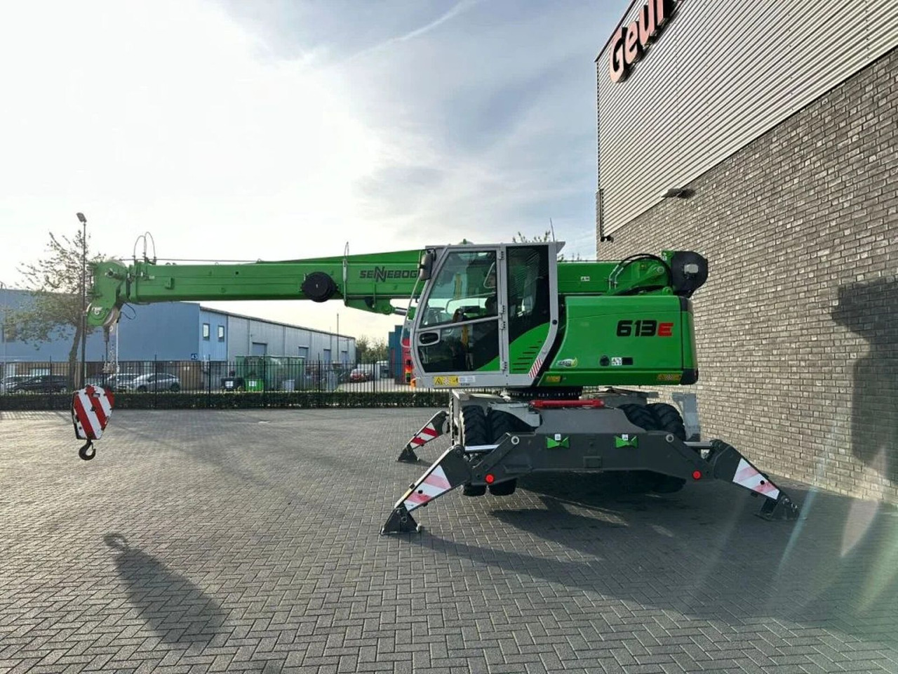 New Waste/ Industry handler Sennebogen 613E TELESCOPIC CRANE + JIB KRAAN/KRAN/CRANE/GRU: picture 14