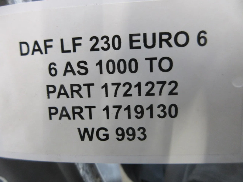 Gearbox for Truck DAF 1721272 // 1719130 6 AS 1000 TO RATIO 6.75-0.79 DAF LF 230 EURO 6 MODEL 2020: picture 6