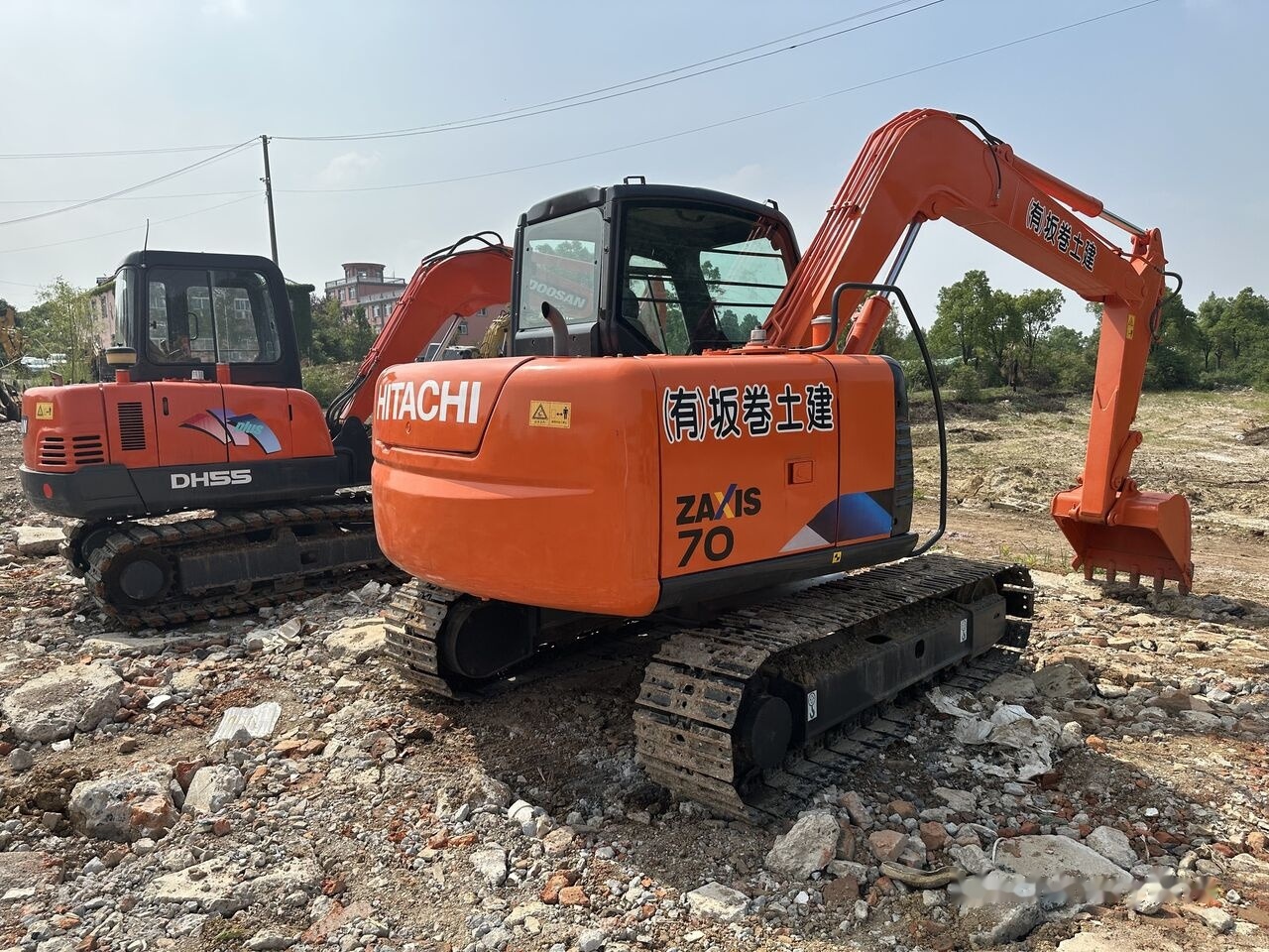 Mini excavator Hitachi ZX70: picture 6