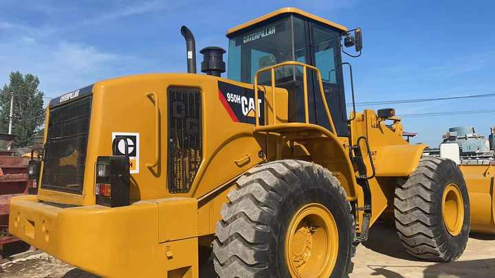 Wheel loader caterpillar 950H wheel loader used heavy equipment cheap price 950H 966H 950GC for sale: picture 6