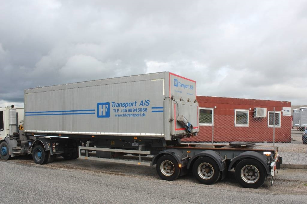 Tipper semi-trailer Danson Link 3 akslet med ALU tipkasse / Kørsel med fisk.: picture 8