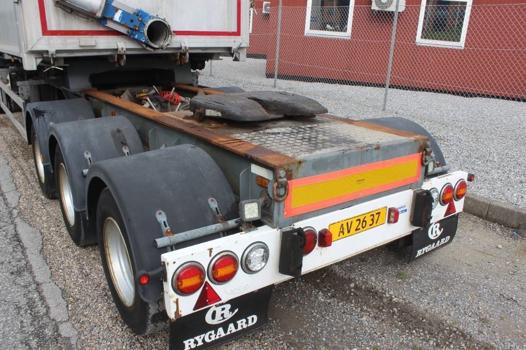 Tipper semi-trailer Danson Link 3 akslet med ALU tipkasse / Kørsel med fisk.: picture 11