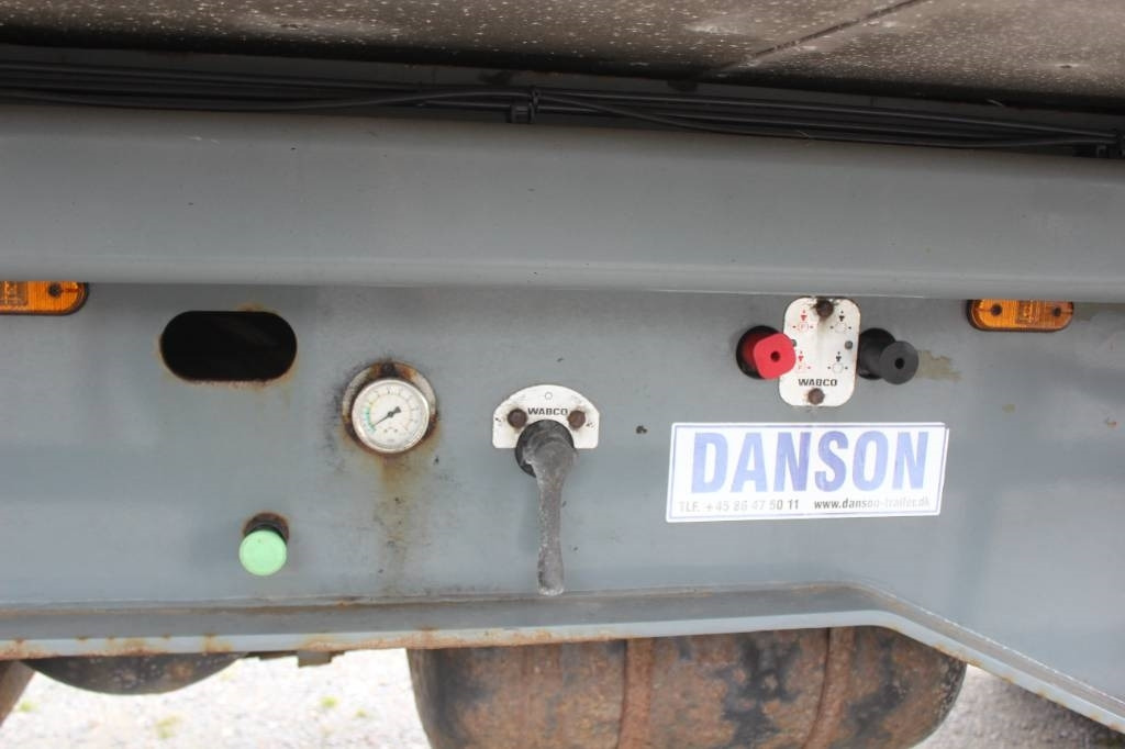 Tipper semi-trailer Danson Link 3 akslet med ALU tipkasse / Kørsel med fisk.: picture 19