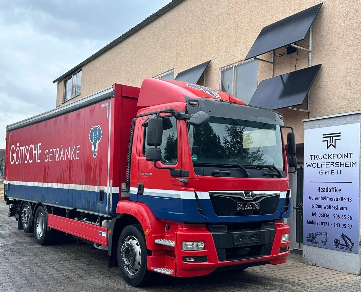 New Beverage truck MAN TGM 26.340 L/LBW/2xAHK/LENKACHSE/18 PAL/3instock: picture 1