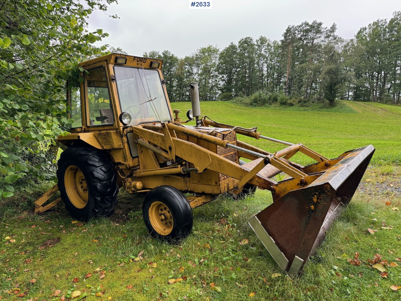 Backhoe loader 1976 Ford 550 Backhoe: picture 8